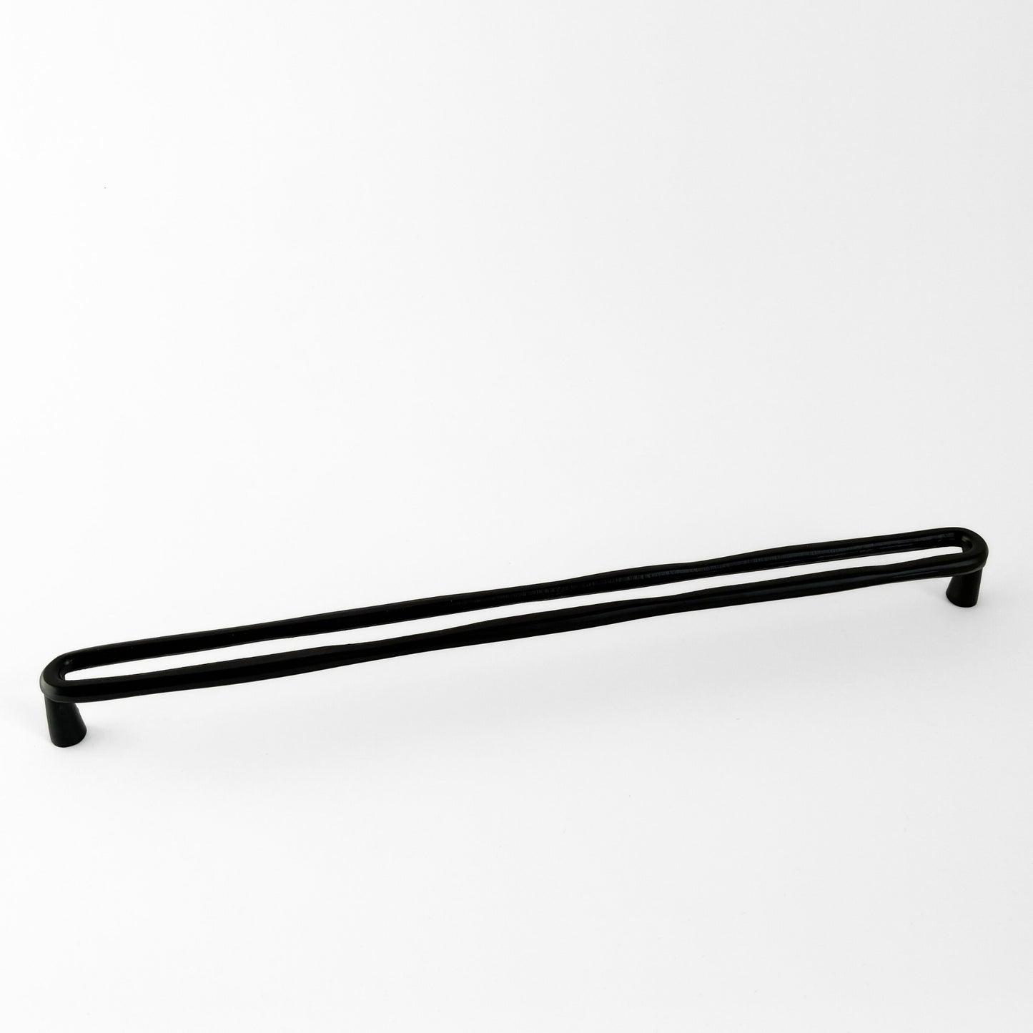 Organinės formos rankenėlė - juoda 322mm