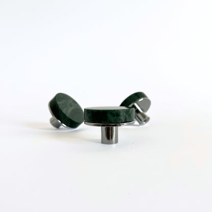 Natūralaus marmuro rankenėlė Ø32mm