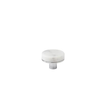 Natūralaus marmuro rankenėlė Ø32mm