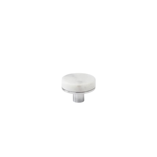 Natūralaus marmuro rankenėlė Ø32mm